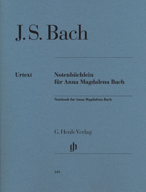 HENLE VERLAG BACH J.S. - NOTEBOOK FOR ANNA MAGDALENA BACH