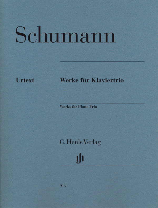 HENLE VERLAG SCHUMANN R. - PIANO TRIO AND FANTASY PIECES OP. 88