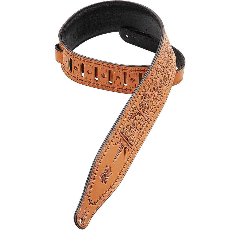 LEVY'S 6.4 CM ZODIAC RUSSET LEATHER