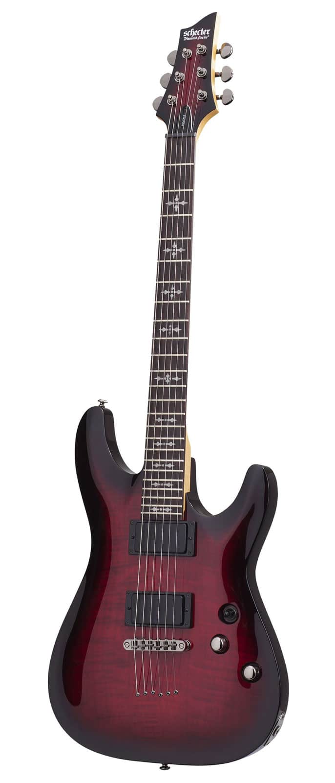 SCHECTER DEMON 6 CHERRY RED