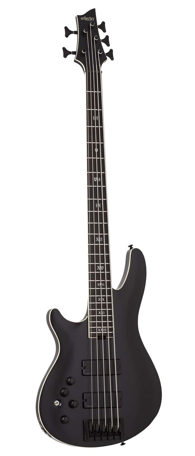 SCHECTER C-5 SLS EVIL TWIN LH SATIN BLACK