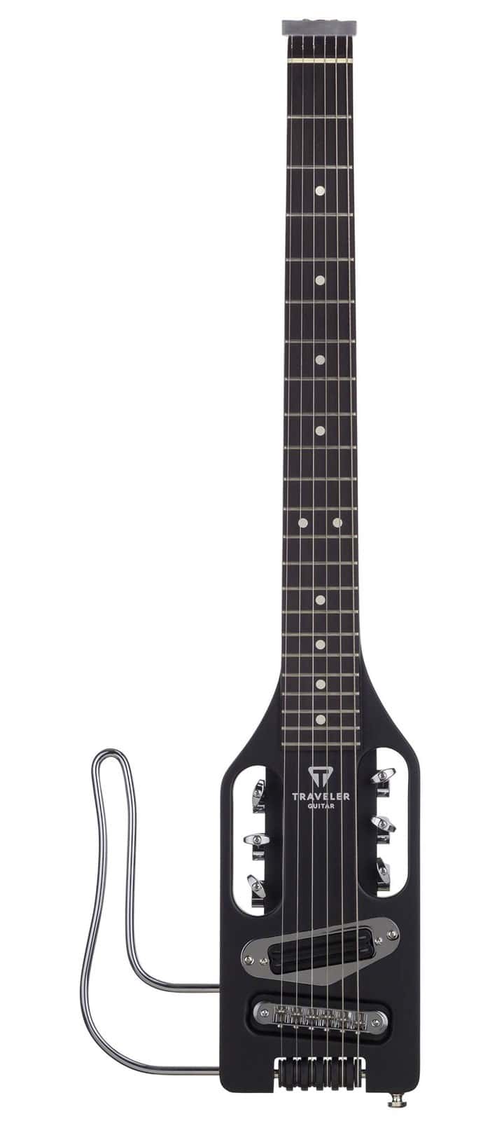 TRAVELER GUITAR ULTRA-LIGHT ELECTRIC, MICRO H, ULTRA-LIGHT, LH - BLACK