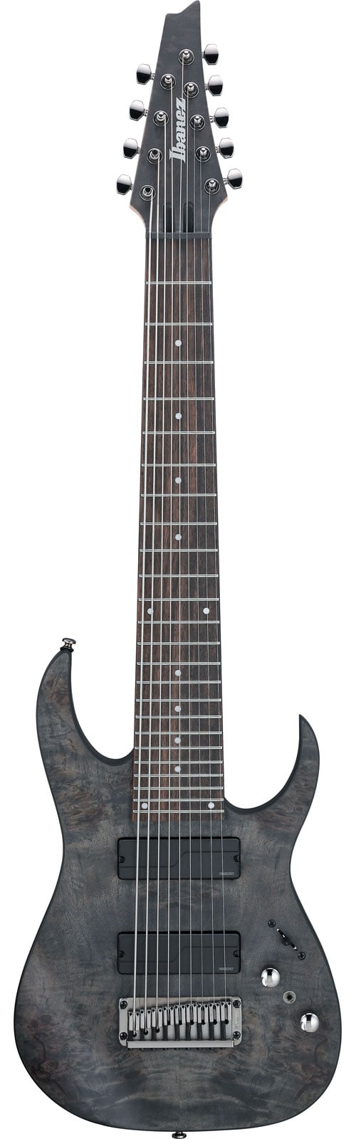 IBANEZ RG9PB TRANSPARENT GRAY FLAT