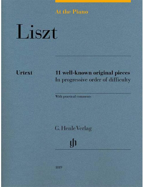 HENLE VERLAG LISZT F. - AT THE PIANO LISZT