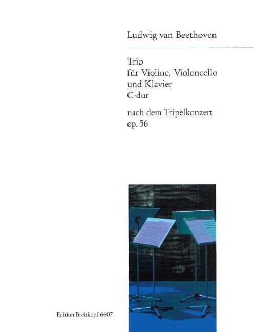 EDITION BREITKOPF BEETHOVEN L.V. - TRIPELKONZERT C-DUR OP. 56