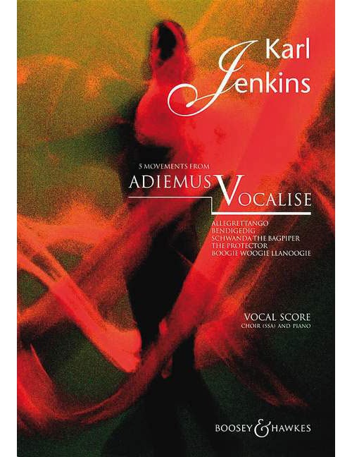 BOOSEY & HAWKES JENKINS KARL - ADIEMUS V: VOCALISE - WOMEN'S CHOIR AND PIANO