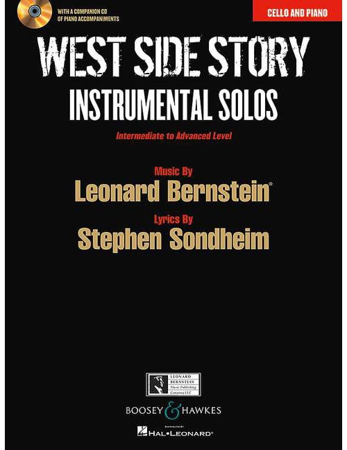 BOOSEY & HAWKES BERNSTEIN LEONARD - WEST SIDE STORY - CELLO AND PIANO