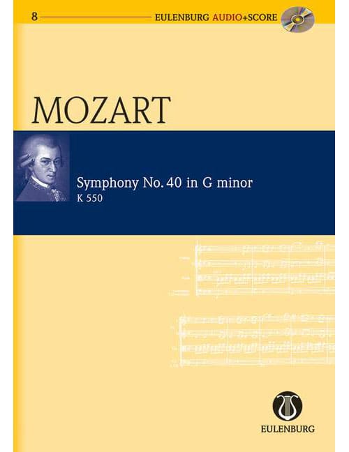 EULENBURG MOZART W.A. - SYMPHONY NO. 40 G MINOR KV 550 - ORCHESTRA