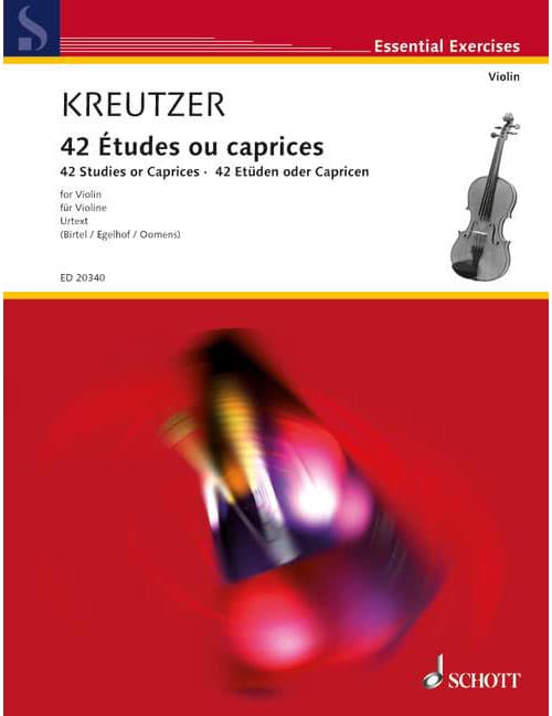 SCHOTT KREUTZER R. - 42 ETUDES OU CAPRICES - VIOLON