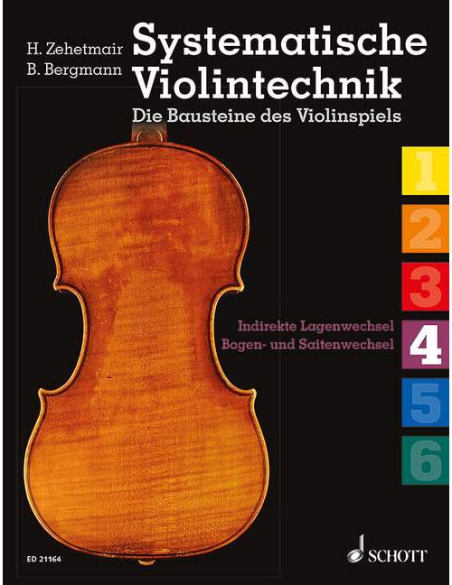 SCHOTT BERGMANN B. - SYSTEMATISCHE VIOLINTECHNIK BAND 4 - VIOLON