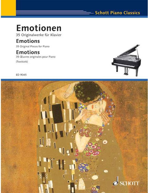 SCHOTT EMOTIONS, 35 ORIGINAL PIECES - PIANO