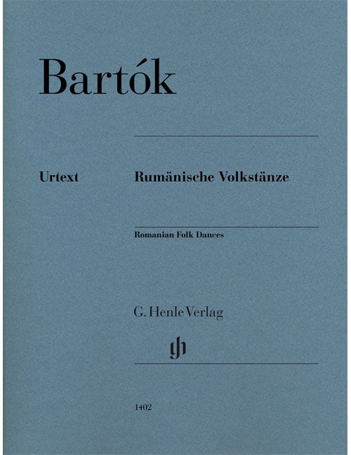 HENLE VERLAG BARTOK B. - RUMANISCHE VOLKSTANZE - PIANO