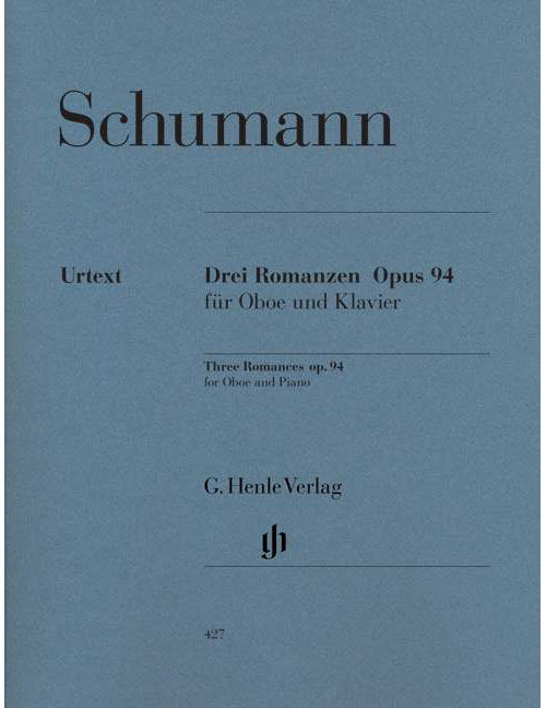 HENLE VERLAG SCHUMANN R. - ROMANCES FOR OBOE (OR VIOLIN OR CLARINET) AND PIANO OP. 94