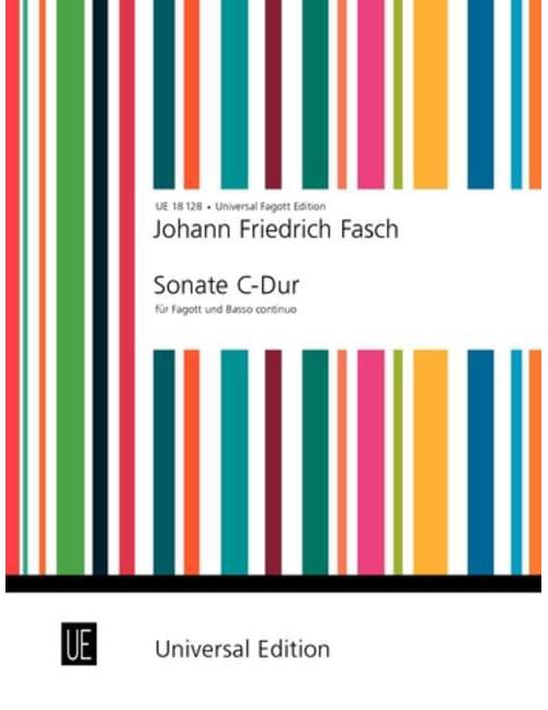 UNIVERSAL EDITION FASCH J.F. - SONATE - BASSON