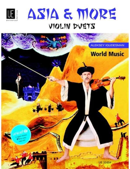 UNIVERSAL EDITION IGUDESMAN ALEKSEY - ASIA & MORE DUETS - 2 VIOLONS