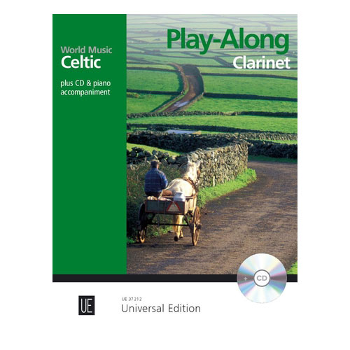UNIVERSAL EDITION CELTIC PLAY ALONG FOR CLARINET + CD