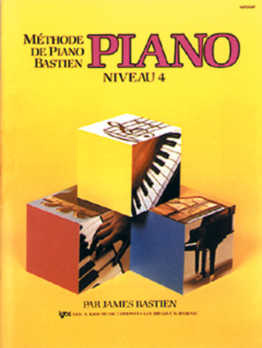 CARISCH BASTIEN JAMES - METHODE DE PIANO BASTIEN NIVEAU 4 - PIANO