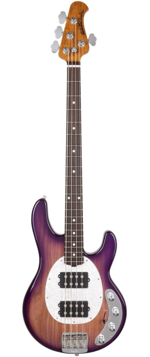 MUSIC MAN STINGRAY SPECIAL HH - PURPLE SUNSET - ROASTED MAPLE/ROSEWOOD - WHITE PEARLOID PG - CHROME