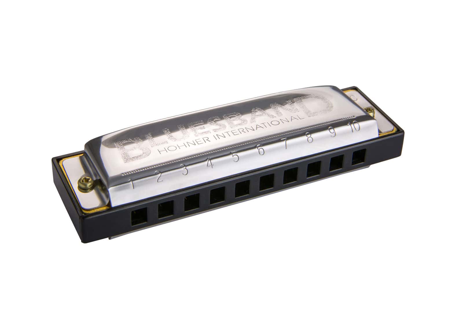 HOHNER DIATONIC 559/20 SILVERY BLUES BAND 10 HOLES C DO