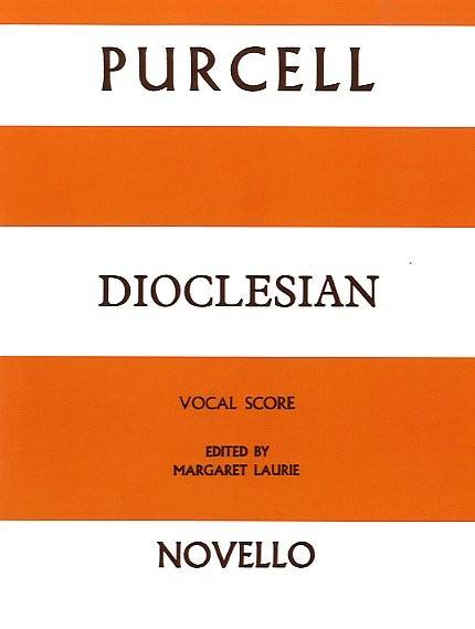 NOVELLO PURCELL HENRY - DIOCLESIAN - VOCAL SCORE