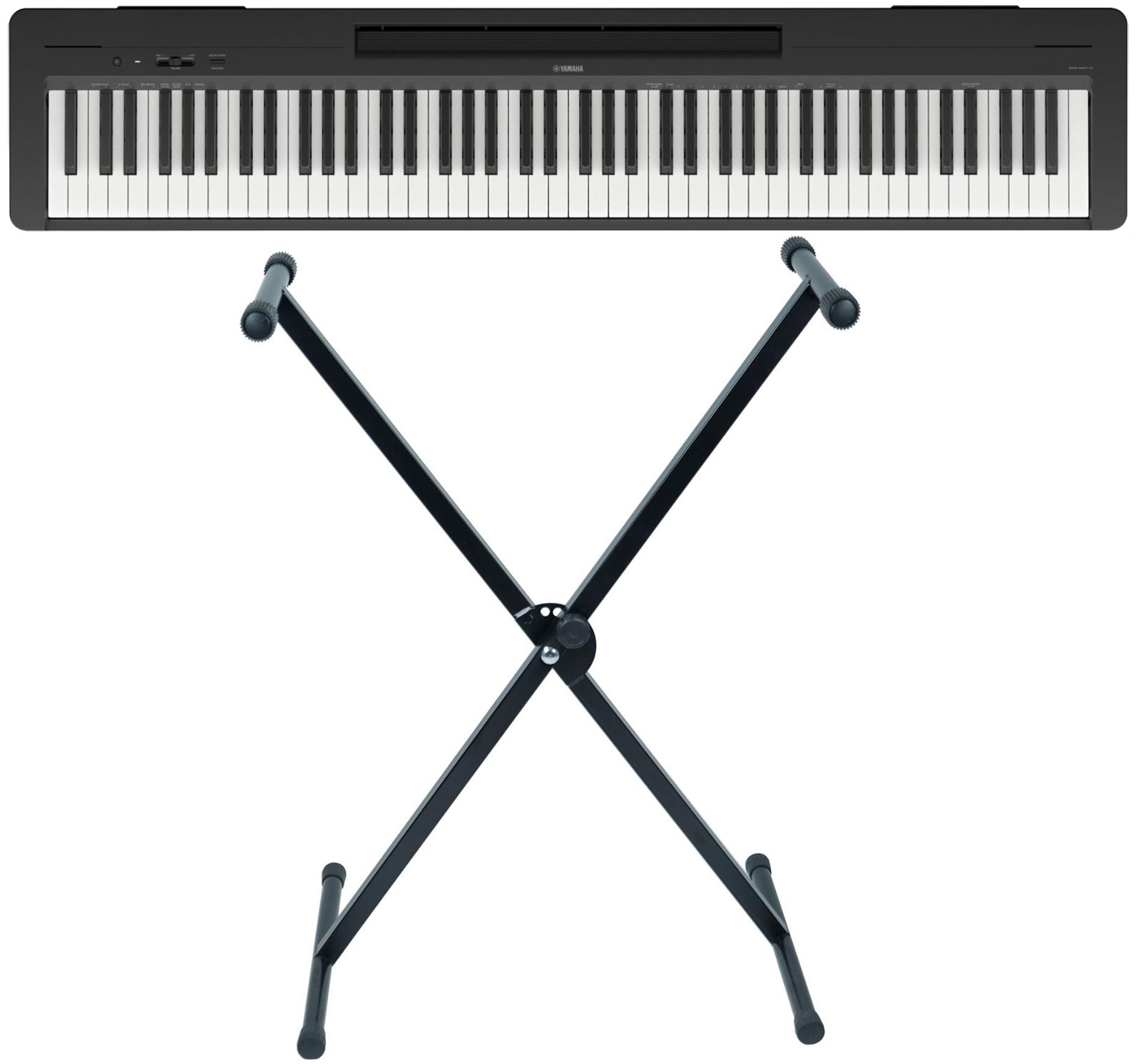 YAMAHA P145 BLACK + STAND 