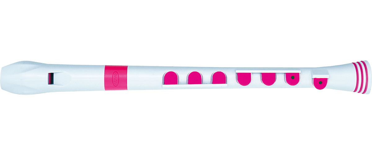 NUVO RECORDER+ WHITE AND PINK