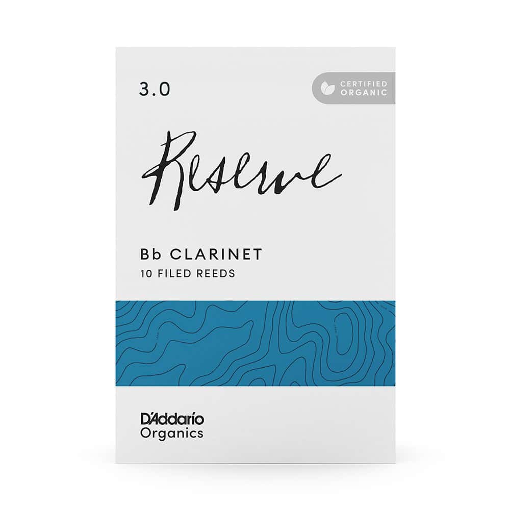 D'ADDARIO - RICO ORGANIC RESERVE 3 - CLARINET BB