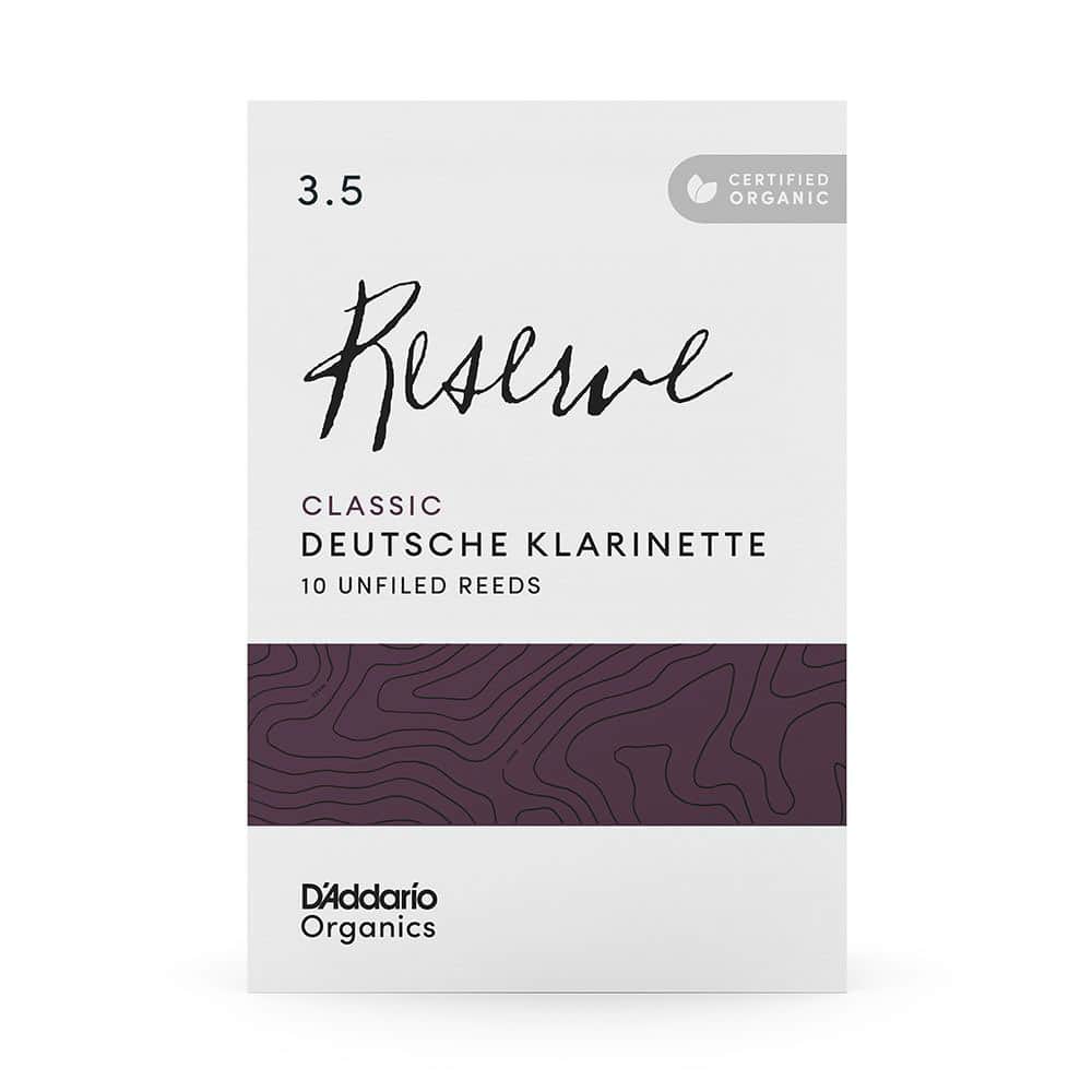 D'ADDARIO - RICO ORGANIC RESERVE CLASSIC 3,5 - CLARINET GERMAN