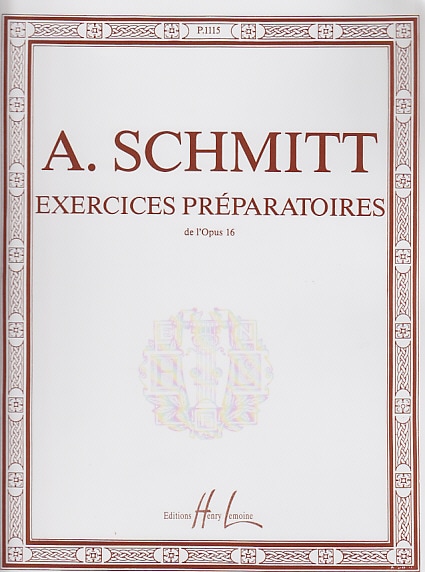 LEMOINE SCHMITT - EXERCICES PREPARATOIRES OP.16 - PIANO