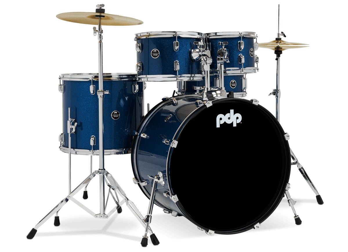 PDP BY DW E-DRUM SETS CENTERSTAGE BLUE SPARKLE PDCE2215KTRB