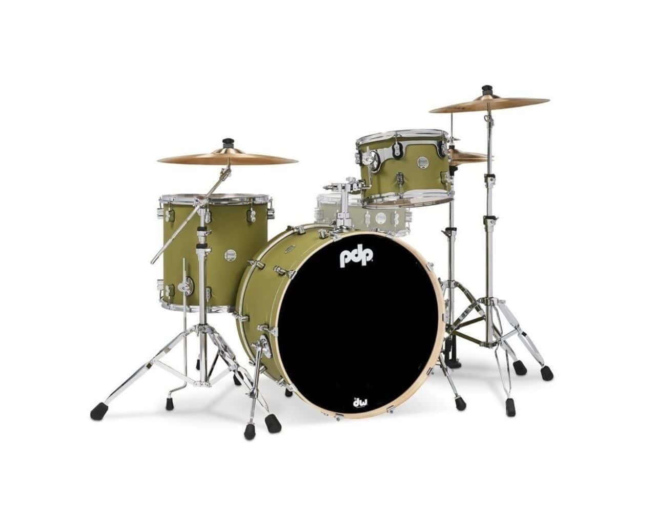 PDP BY DW SHELL SET CONCEPT MAPLE FINISH PLY ROCK KIT 24