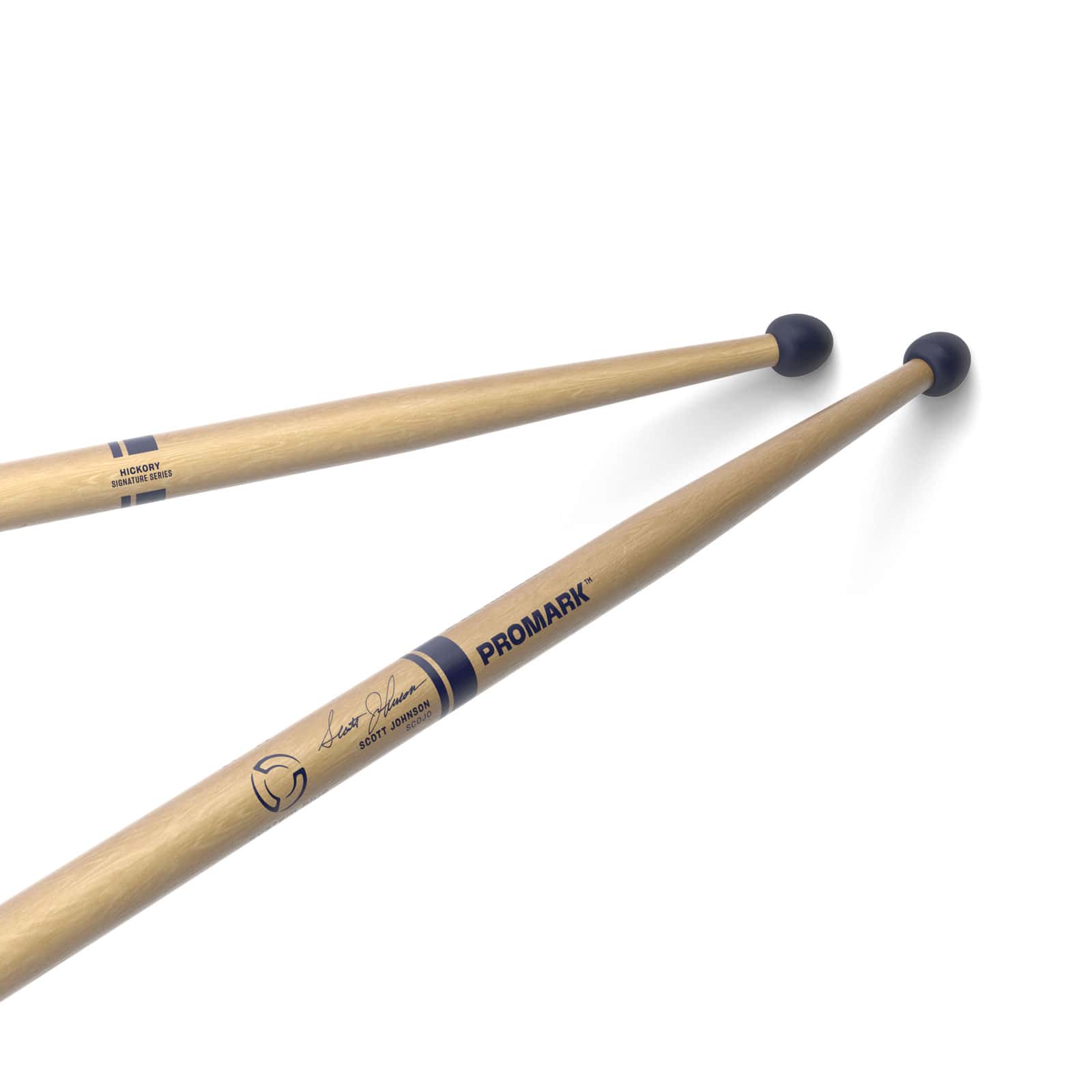 PRO MARK SCOTT JOHNSON SCOJO HICKORY PRACTICE DRUMSTICK