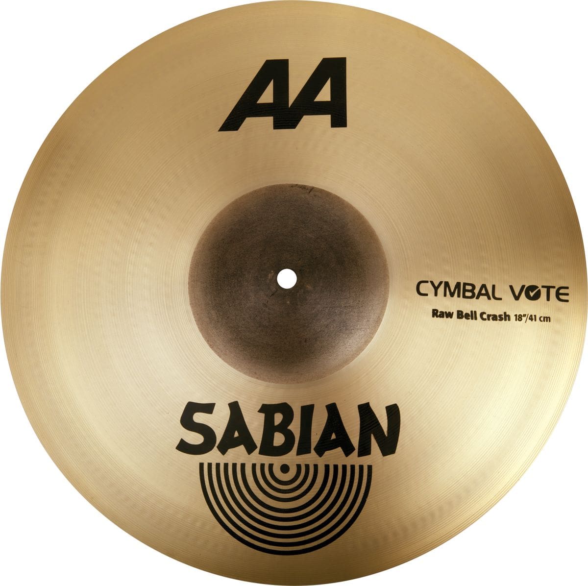 SABIAN 2180772 - AA RAW BELL CRASH 18 - CYBMAL VOTE