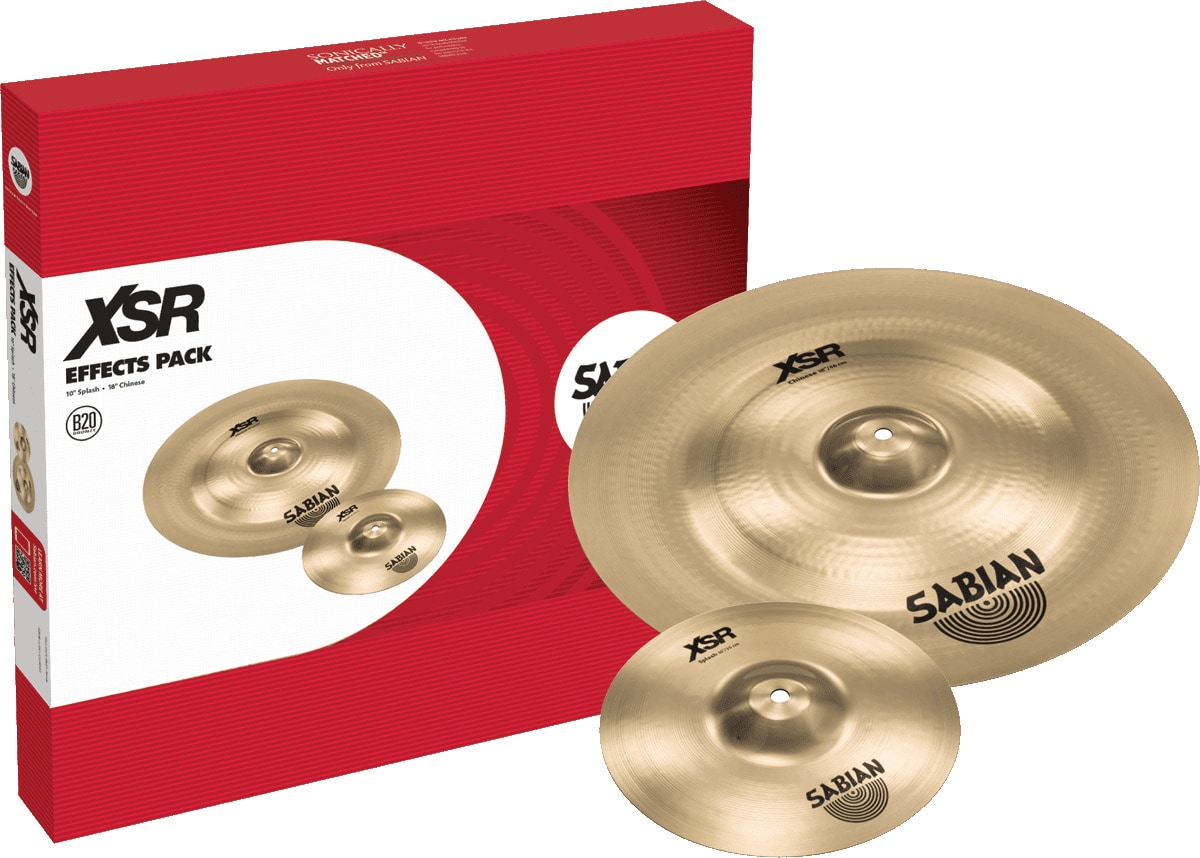 SABIAN XSR5005EB - XSR EFFECT CYMBAL PACK SPLASH 10