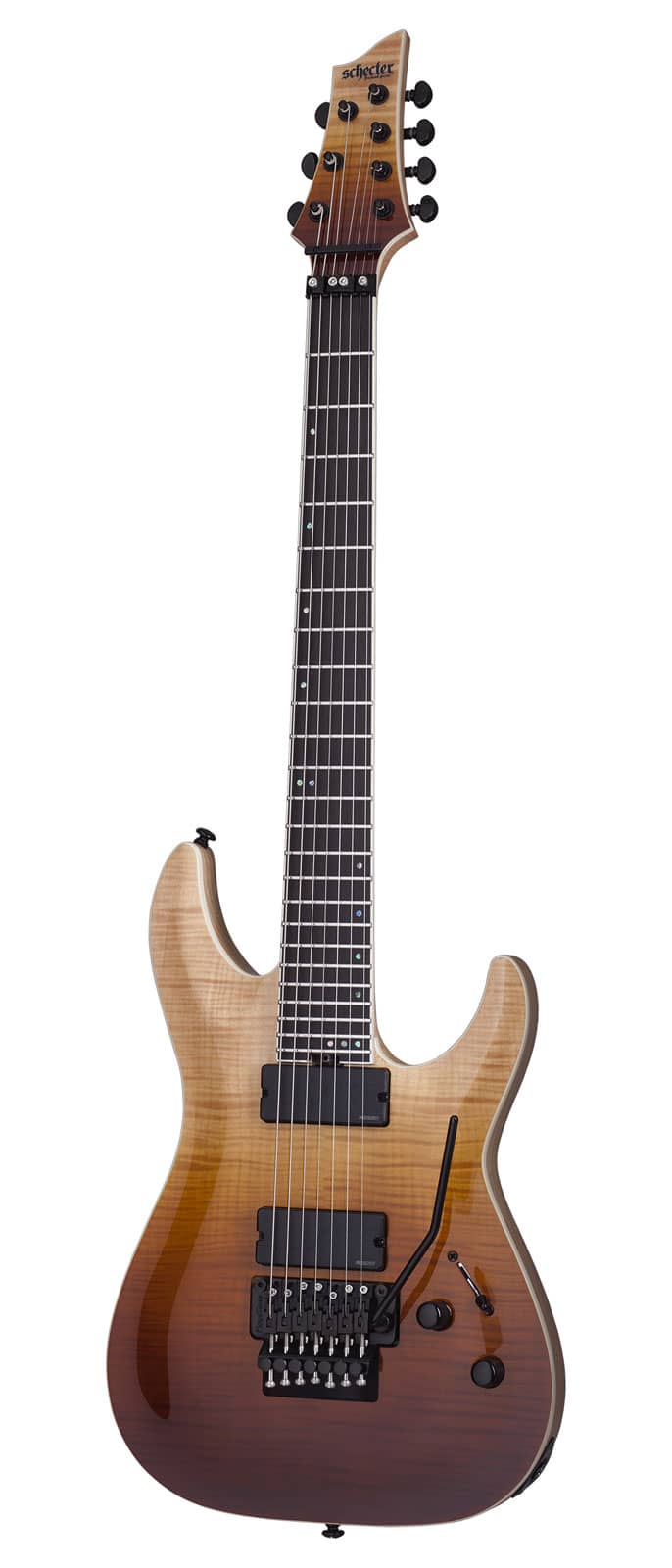 SCHECTER C-7 SLS ELITE FR ANTIQUE FADE BURST