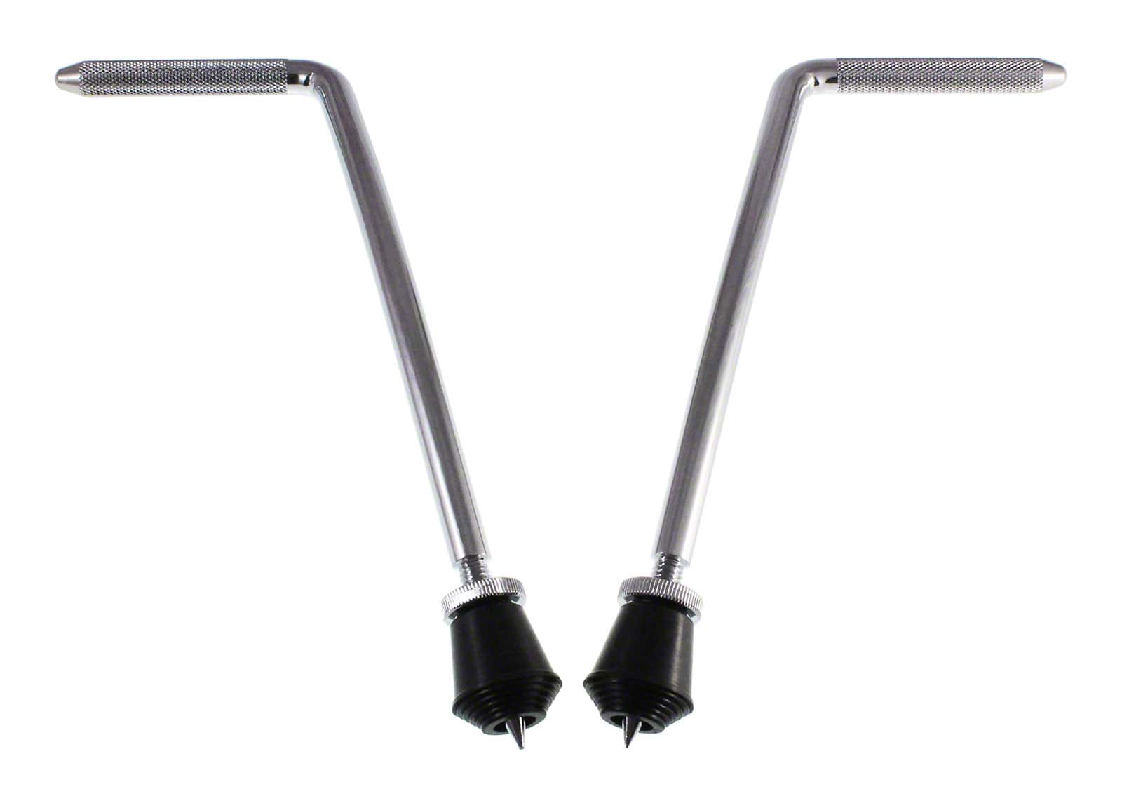 SPAREDRUM BDS7-12 - CURVED BASS DRUM SPURS / LEGS - 12MM (X2)