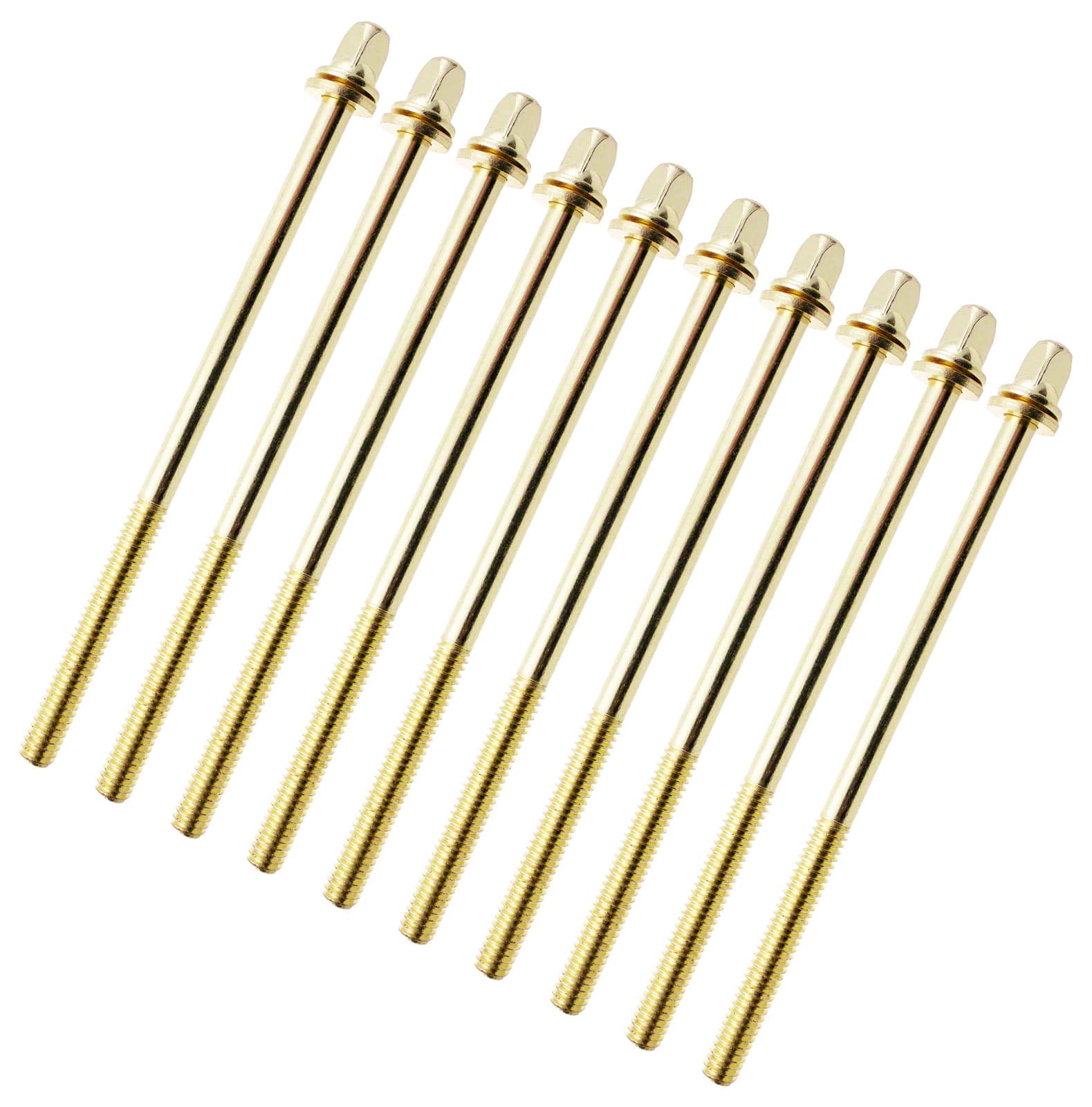 SPAREDRUM TRC-102W-BR - 102MM TENSION ROD BRASS WITH WASHER - 7/32