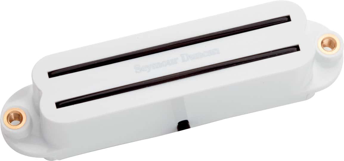 SEYMOUR DUNCAN SHR-1B-W - HOT RAILS STRAT TRESTLE WHITE