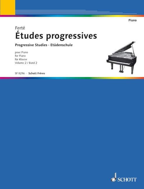 SCHOTT FERTE - ETUDES PROGRESSIVES VOL.2