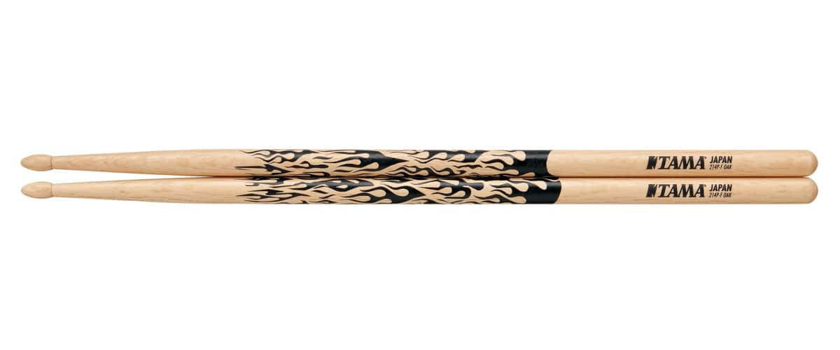 TAMA 7A-F - RYTHMIC FIRE - DRUMSTICK JAPANESE OAK - 13MM - SMALL TIP 