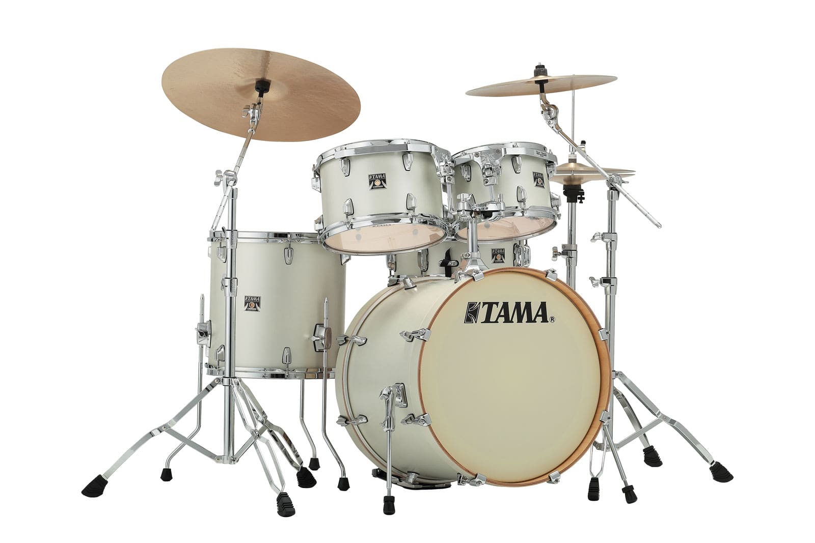 TAMA CL50RS-SAP - SUPERSTAR CLASSIC MAPLE 20/10/12/14/14X5 SATIN ARCTIC PEARL 