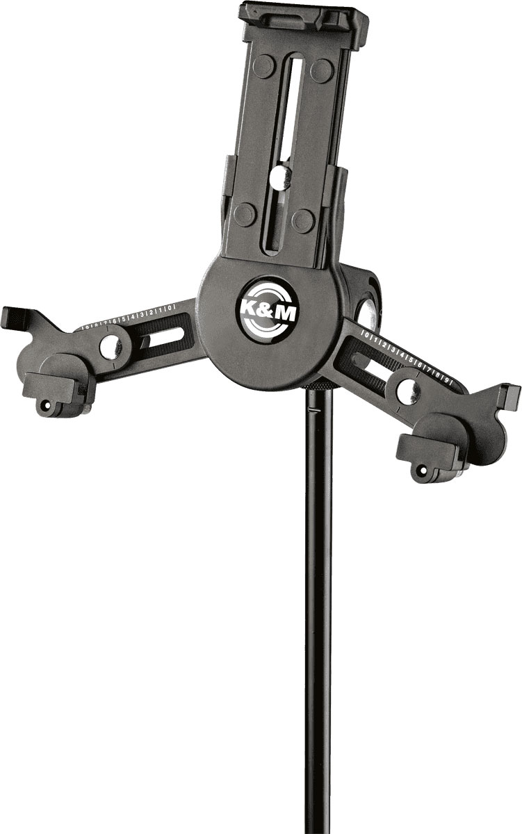K&M MULTIMEDIA STANDS EQUIPMENT UNIVERSAL TABLETTE UNIVERSAL STAND MOUNT