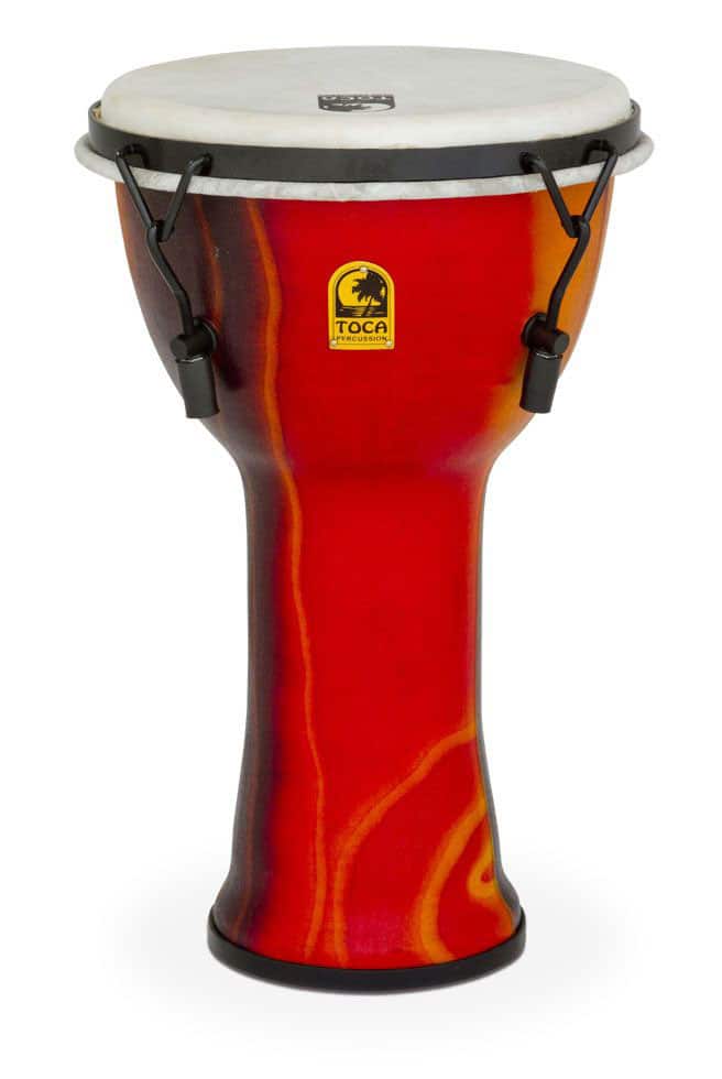 TOCA DJEMBE FREESTYLE MECHANICALTUNED FIESTA RED 10'' SFDMX-10F