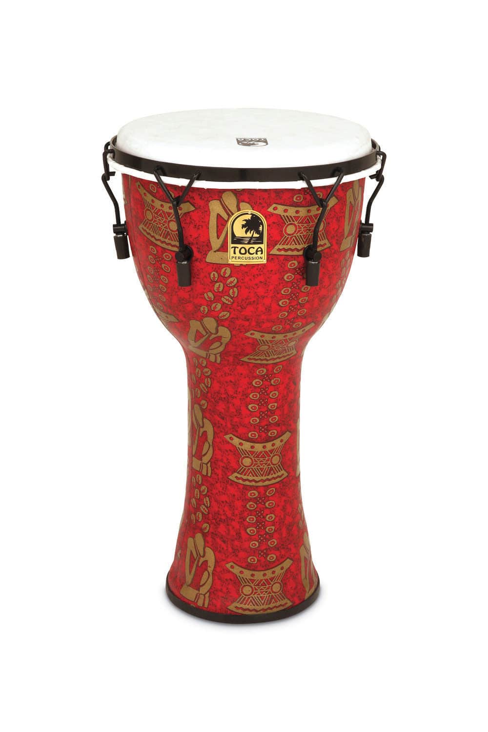 TOCA DJEMBE FREESTYLE II MECHANICAL TUNED THINKER SYNTHETIC HEAD 10'' TF2DM-10T