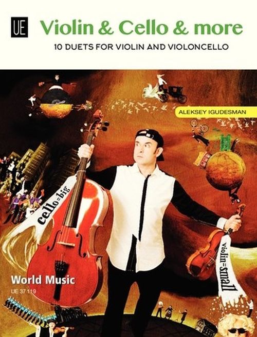 UNIVERSAL EDITION IGUDESMAN ALEKSEY - VIOLIN & CELLO & MORE - 10 DUETS FOR VIOLIN AND VIOLONCELLO