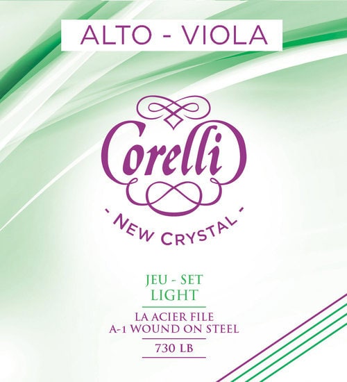 CORELLI CORELLI STRINGS FOR VIOLA CRYSTAL 730LB LIGHT 