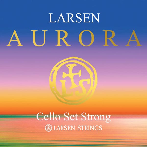 LARSEN STRINGS CELLO STRINGS LARSEN AURORA SET 4/4 STRONG