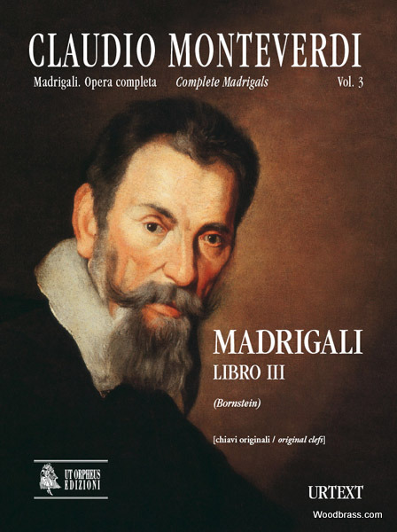 UT ORPHEUS MONTEVERDI C. - MADRIGALI LIBRO III (CLEFS ORIGINALES) 