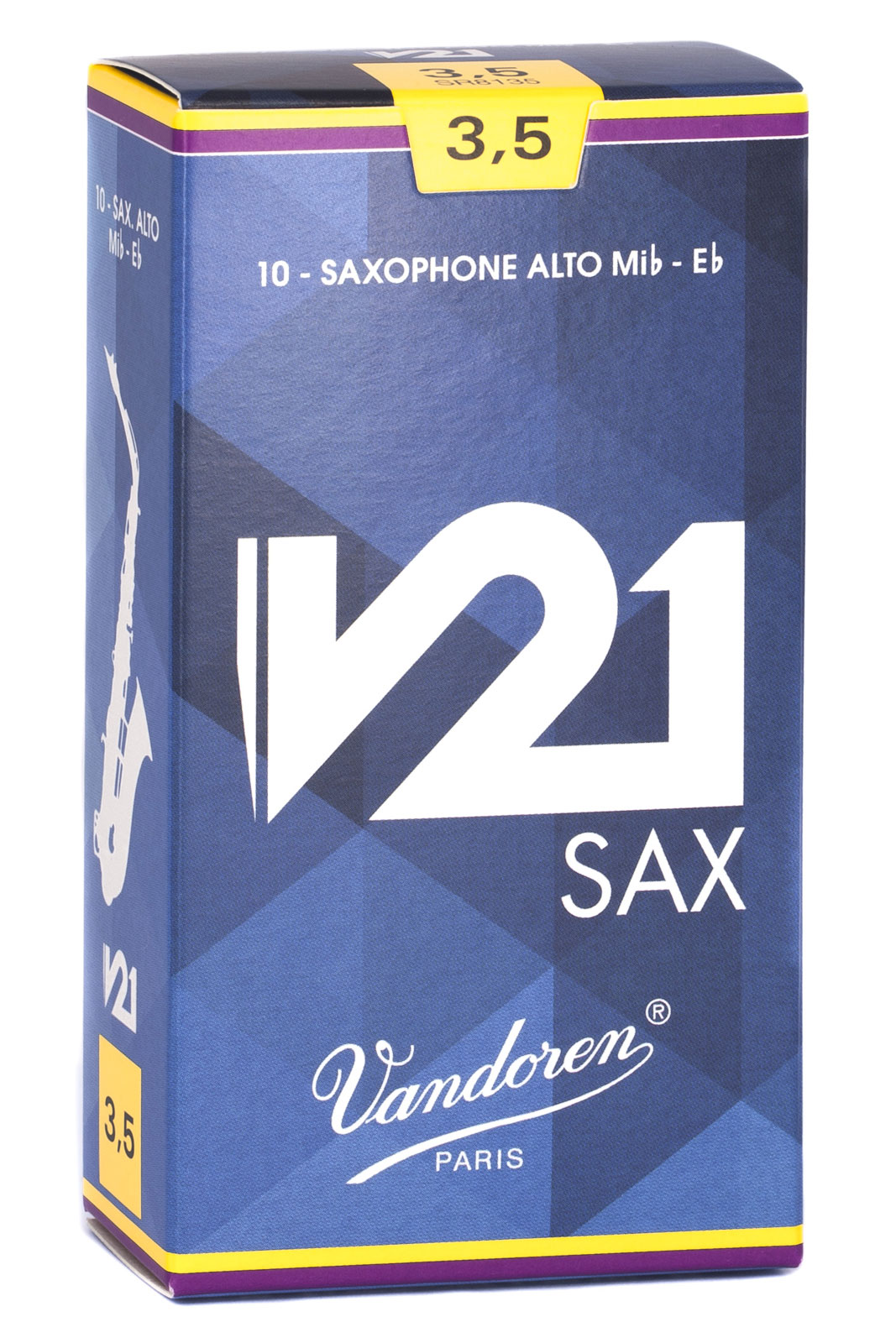 VANDOREN ALTO SAXOPHONE REEDS V21 3.5