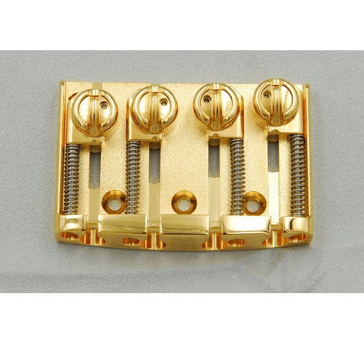 GOTOH GOTOH BASS BRIDGE 4 STRINGS GOLD